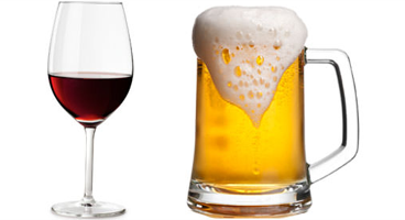 κρασί ή μπίρα
